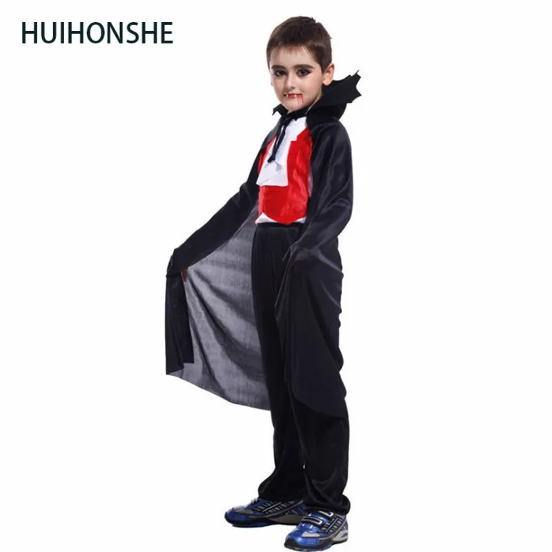 Детский семейный костюм вампира на Хэллоуин принцессы для мальчиков