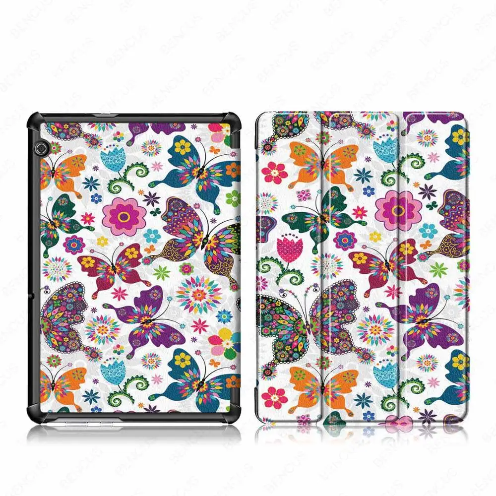 T5-10-CH-HD Чехол для huawei MediaPad T5 10 AGS2-W09/L09/L03/W19 10," Tablet крышка для huawei T5 чехол - Цвет: T5-10-CH-HD