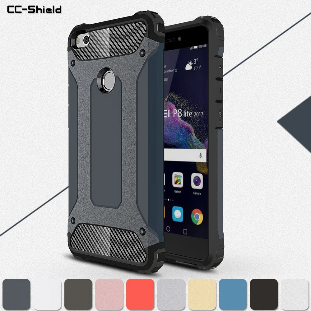 Armor Case for Huawei Honor 8 Lite PRA-TL10 PRA-LX1 Phone Bumper Fitted Honor8 PRA LX1 TL10 Frame Cover |