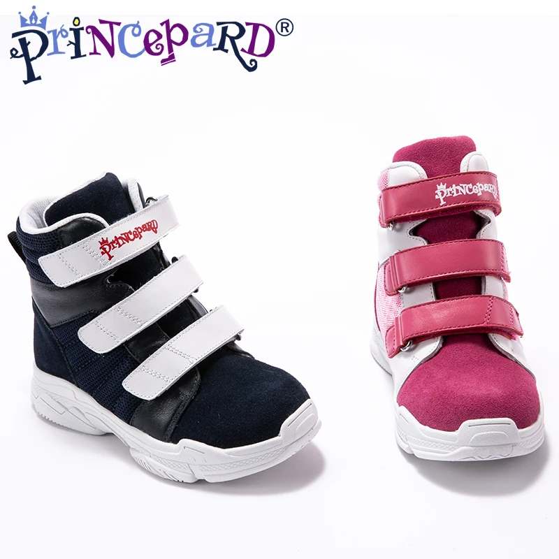 Princepard children orthopedic shoes genuine leather sport for boys and girls 2018 new style hot sale size21-37 | Детская одежда и