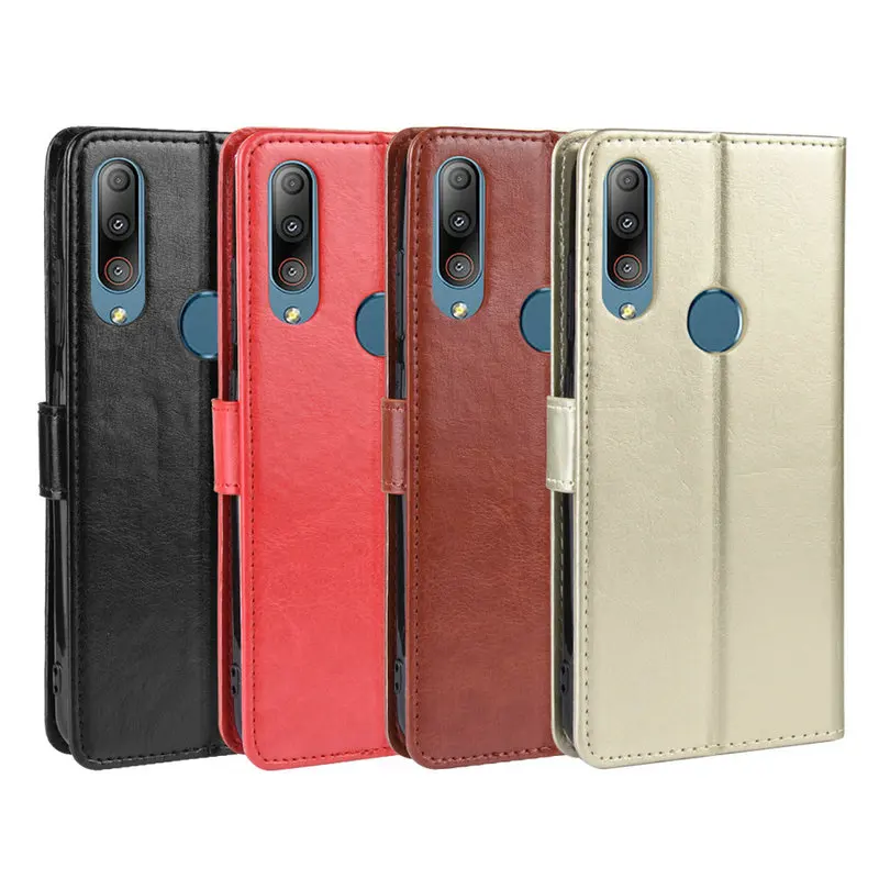 Классический чехол для Vivo V15 Pro V 15 кожаный премиум класса с откидной крышкой