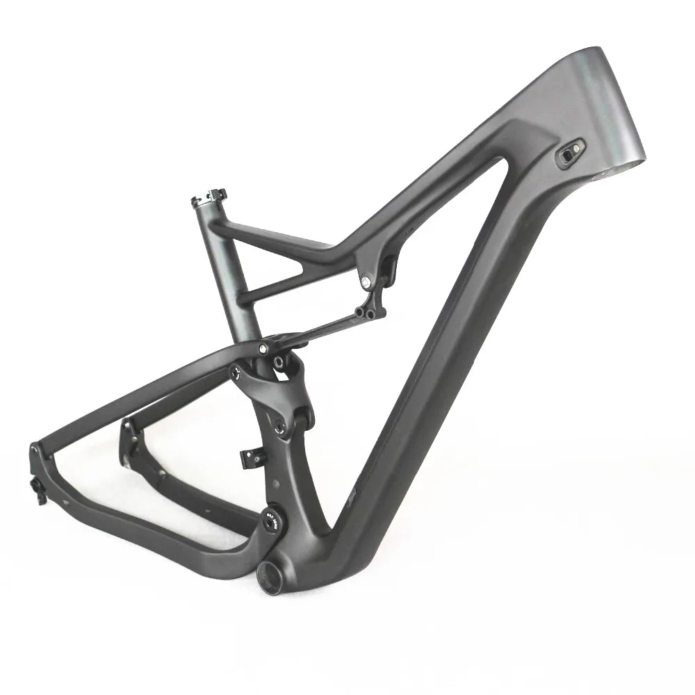 Полная Подвеска карбоновая рама MTB 29er горный велосипед 148*12 мм через ось карбоновая рама mtb полная подвеска рама для горного велосипеда