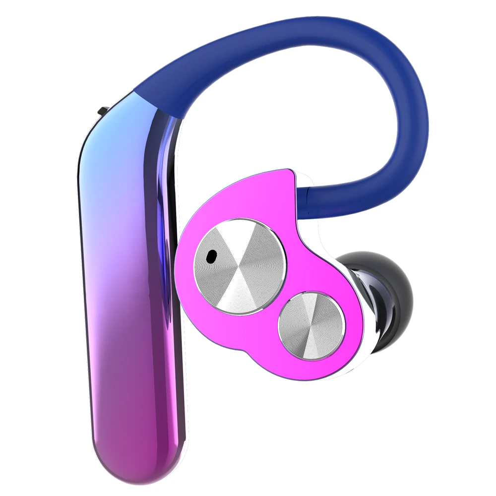 Беспроводные наушники, Bluetooth наушники TWS 5,0, двойной динамический, долгий срок службы батареи, IPX7, водонепроницаемая гарнитура с микрофоном