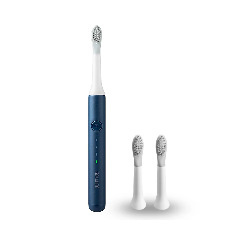 Blue SOOCAS SO WHITE EX3 sonic электрическая ультразвуковая зубная щетка автоматическая Зубные щетки для взрослых Перезаряжаемые Xiaomi - Цвет: Blue