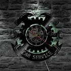 Автосервис, знак механика, светодиодный Ночной светильник, виниловая пластина, настенные часы, мастерская, инструменты для гаража, гаечный ключ для шин, настенный светильник для часов