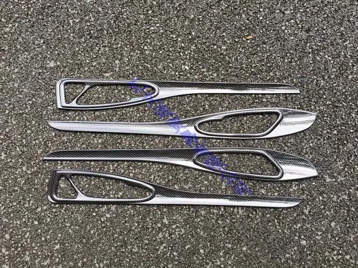 Для Alfa Romeo Stelvio 2017 2018 автомобильные аксессуары из углеродного волокна стиль