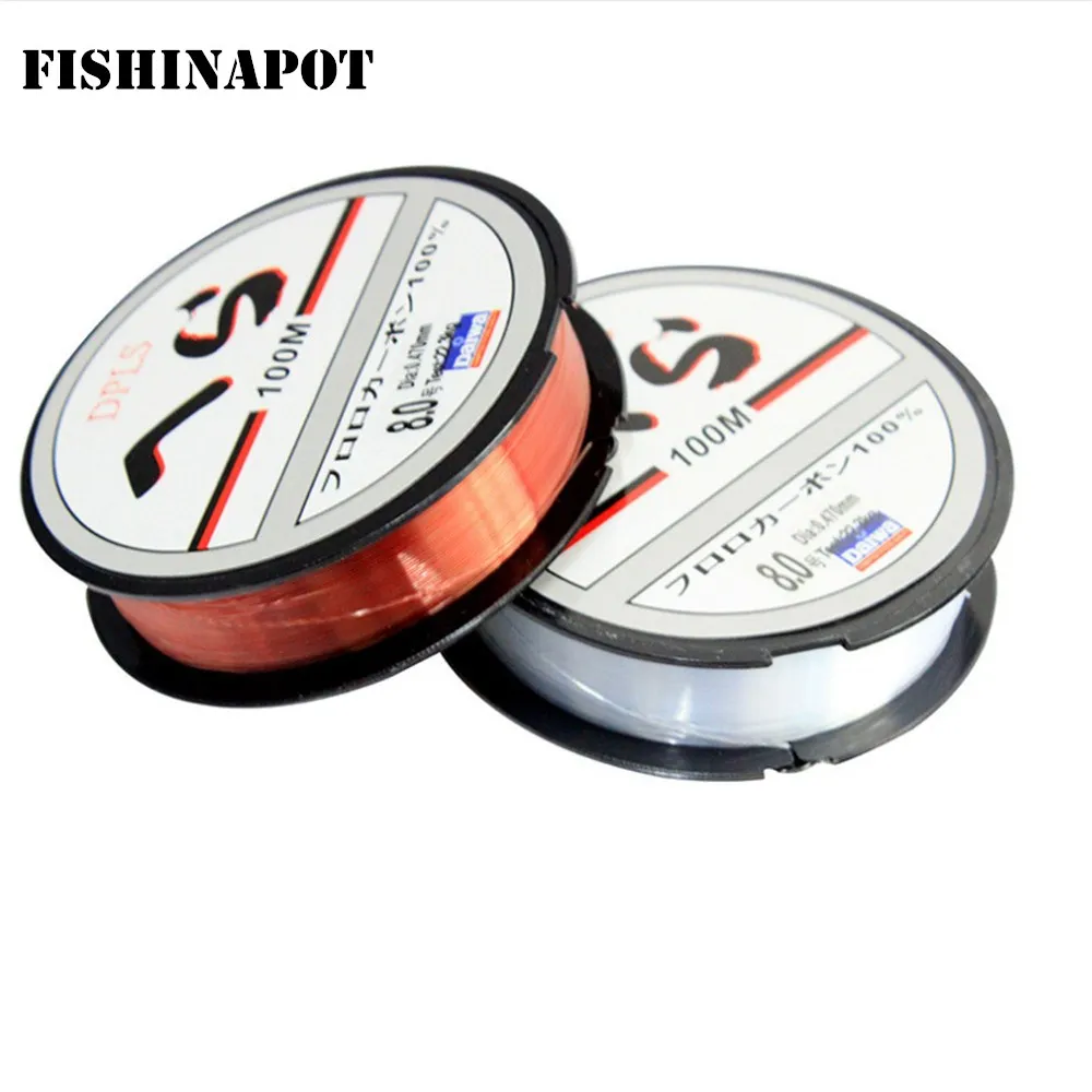 Высококачественная рыболовная леска FISHINAPOT 100 м прочная Daiwa Series 4 40 анг. Фунт.