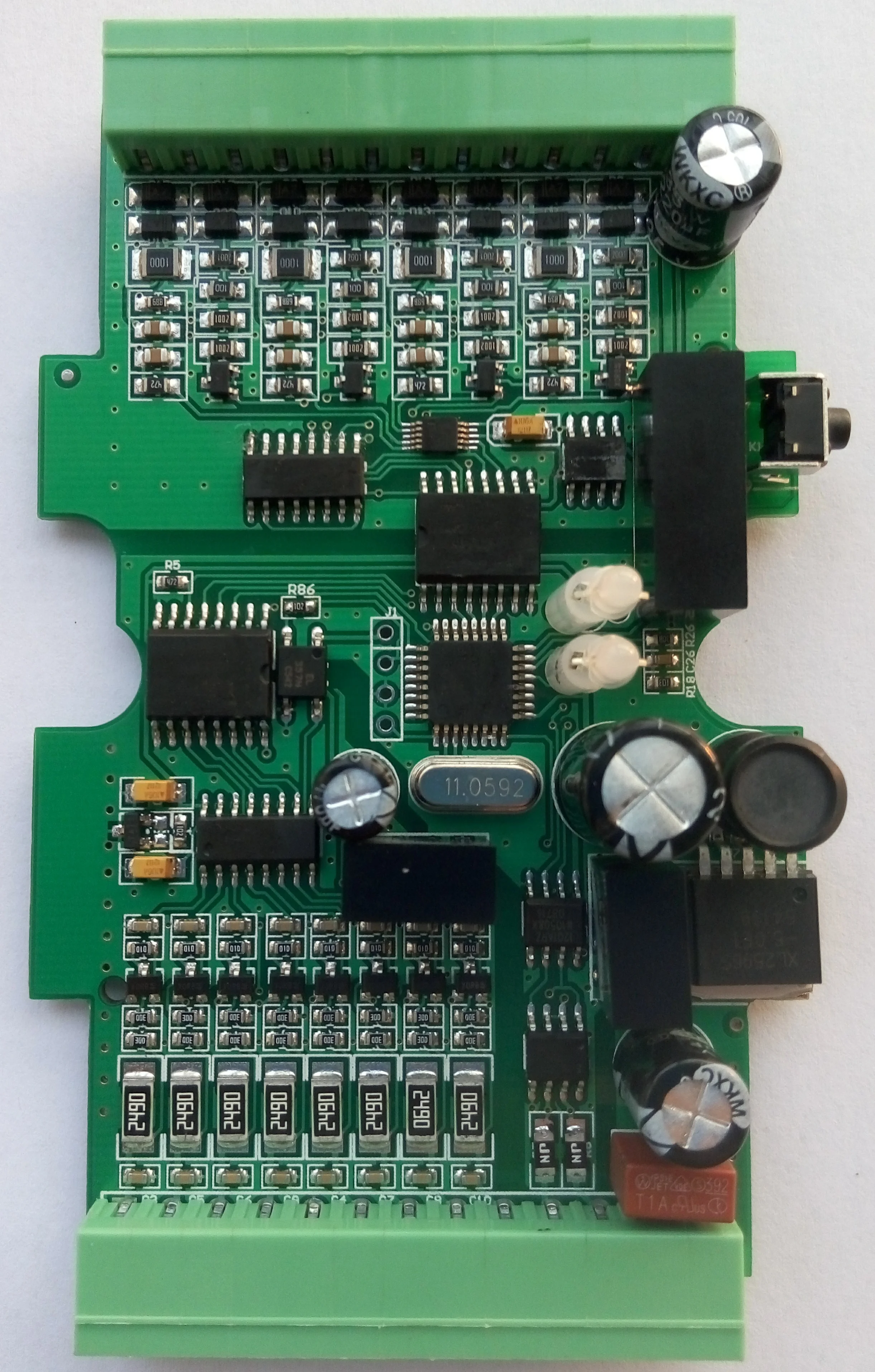 0-20 мА/4-20 мА/0-5 В/0-10 в аналоговый модуль ввода и вывода MODBUS RS485