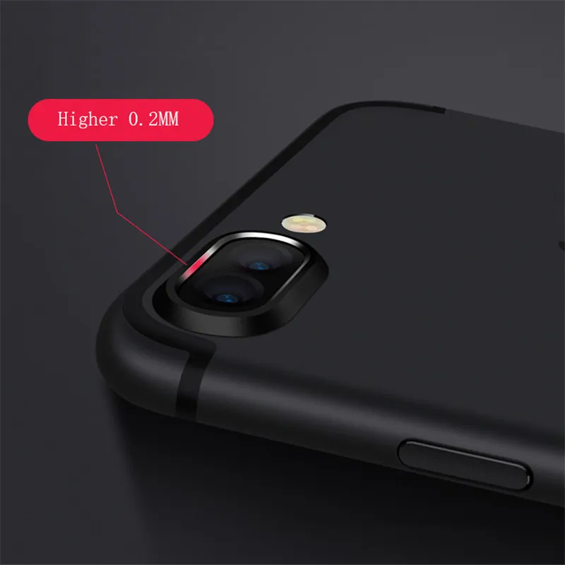 Кольцо бампер FFFAS для iphone 7 8 Plus X роскошное кольцо защиты объектива металлическая