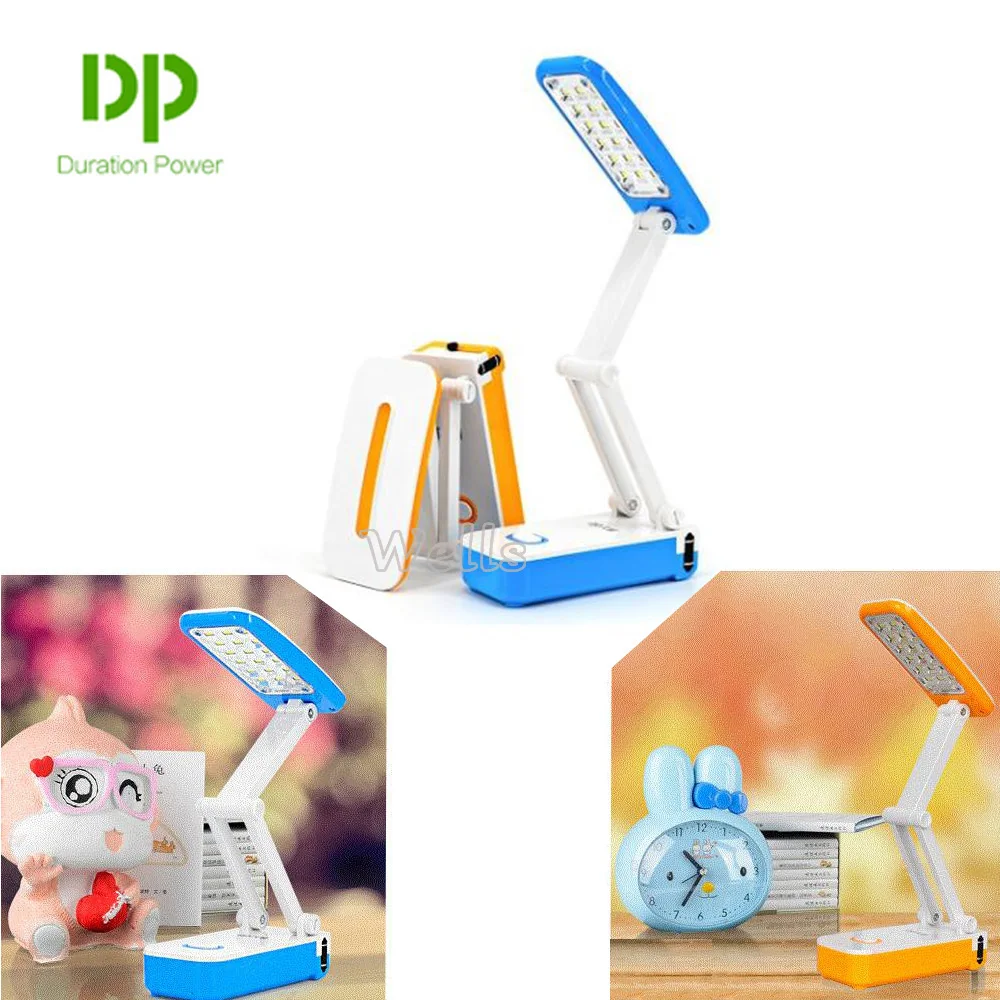 Длительная мощность мини настольные лампы для чтения 700 мА · ч батарея Складная