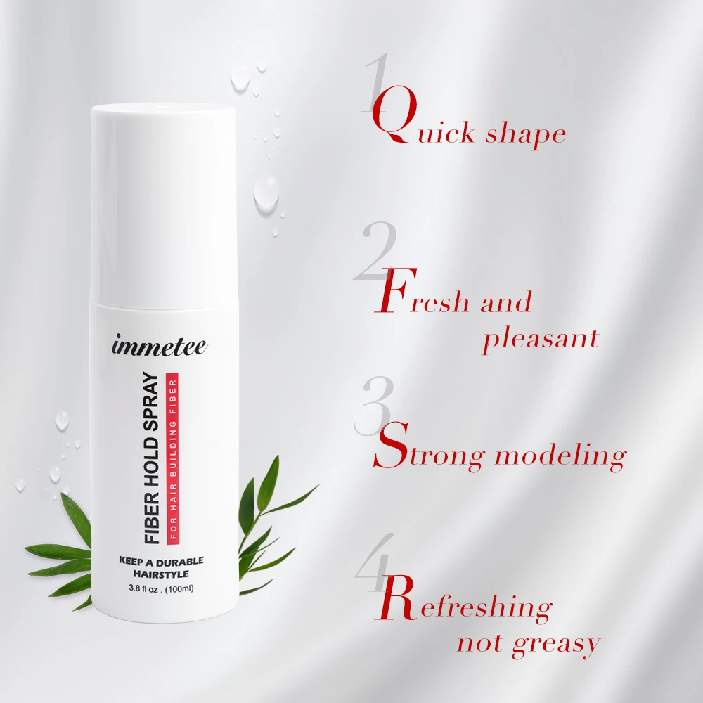 Hair Hold Spray Keratin Natural Styling Spray Anti hair Loss Products Fast Dense Hair Plant Additional Fiber Moisturizing Spray