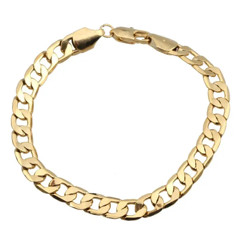 Gold Color Bracelets Stainless Steel For Women Men Jewelry for Bangle Male Accessory Wholesale | Украшения и аксессуары