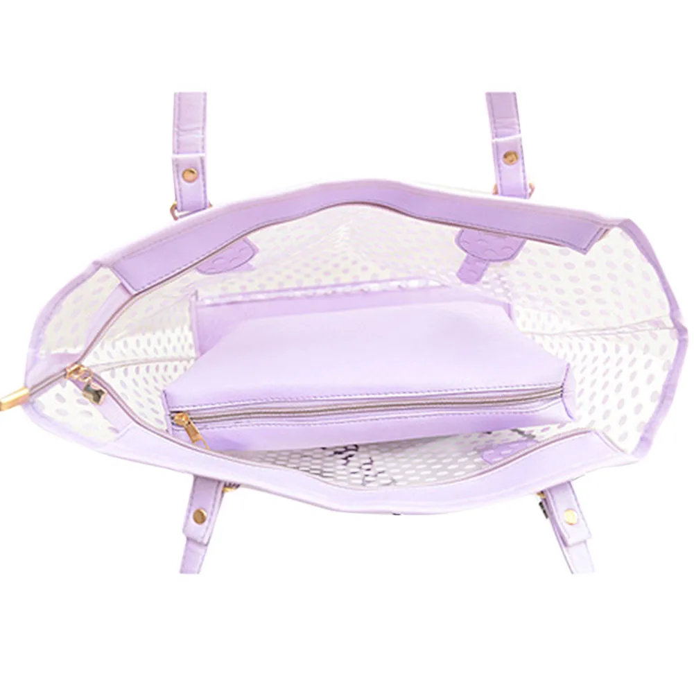 Летние Карамельный цвет прозрачные кристалл Для женщин сумки на плечо дамы ясно