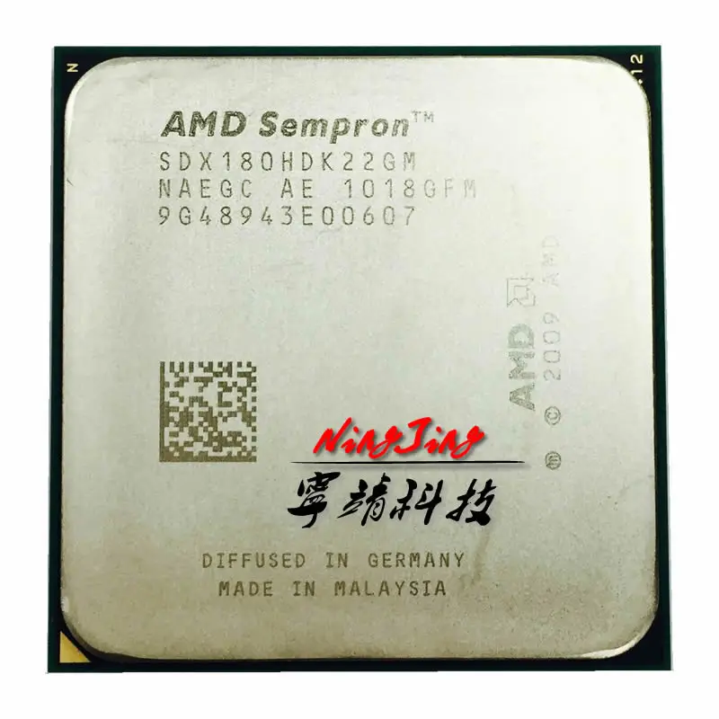 AMD Sempron X2 180 2 4 ГГц двухъядерный процессор SDX180HDK22GM сокет AM3|socket am3|cpu processorcpu socket am3 |