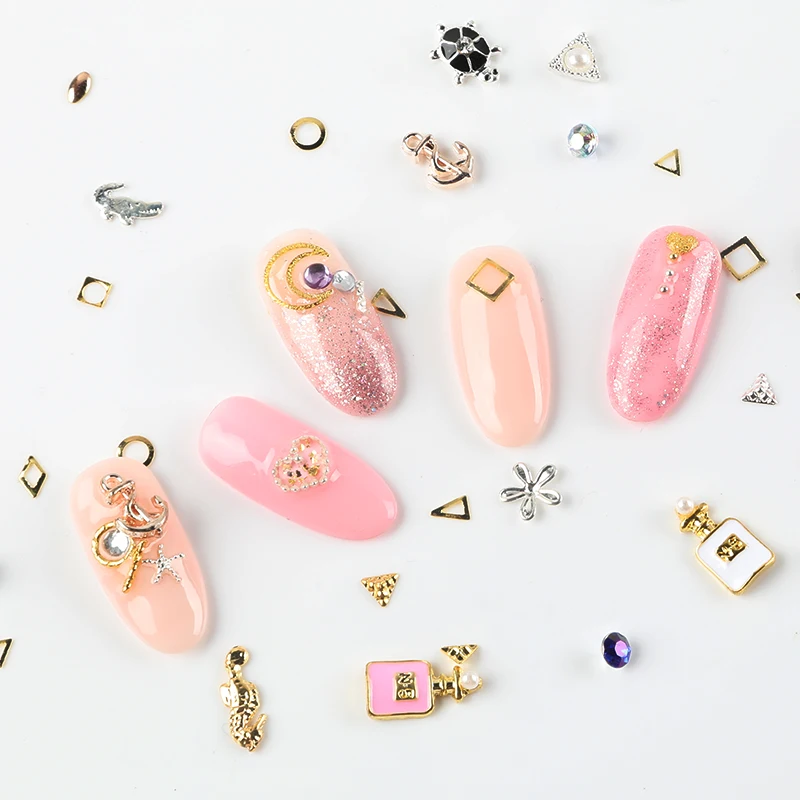 Украшения для дизайна ногтей ROSALIND Strass камень-хамелион разноцветные стразы