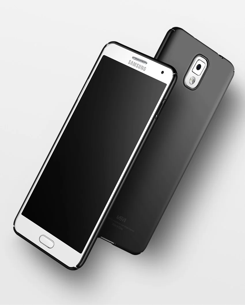 Для samsung galaxy Note 3 Чехол Бренд Msvii ультра тонкая жесткая задняя крышка Роскошный сотовый защитный чехол для телефона для samsung galaxy Note3