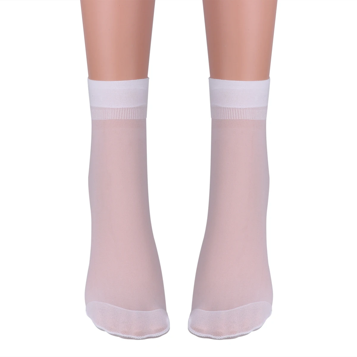 Мужские тонкие шелковые прозрачные чулки до щиколотки 3 пары | Мужская одежда