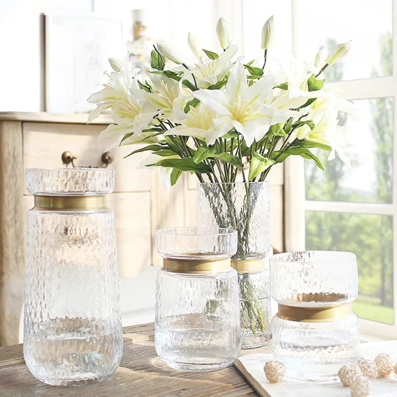 Фоторамка креативная современная стеклянная ваза для цветов настольное