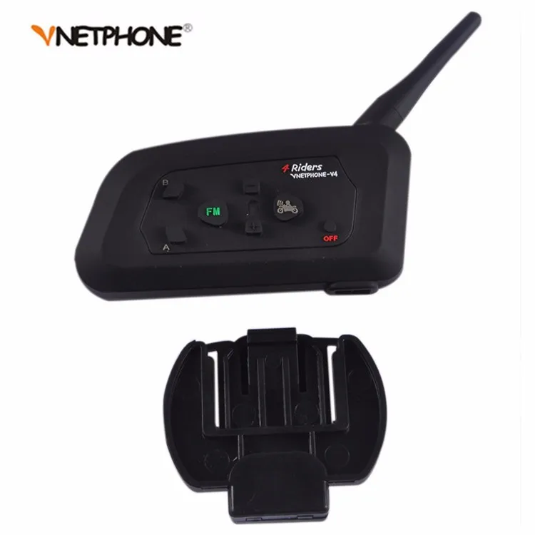 VENTPHONE V4 беспроводной мотоцикл наушник для внутренней связи 1200 BT Мульти домофон шлем bluetooth гарнитура коммуникатор 4 всадников Moto