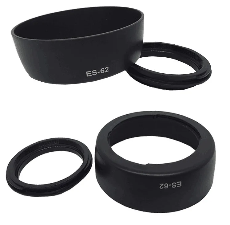 Бленда для объектива ES 62 ES62 2 фазная canon E & S EF 50 мм f/1 8 II|lens hood|lens hood for canoncanon 50mm |