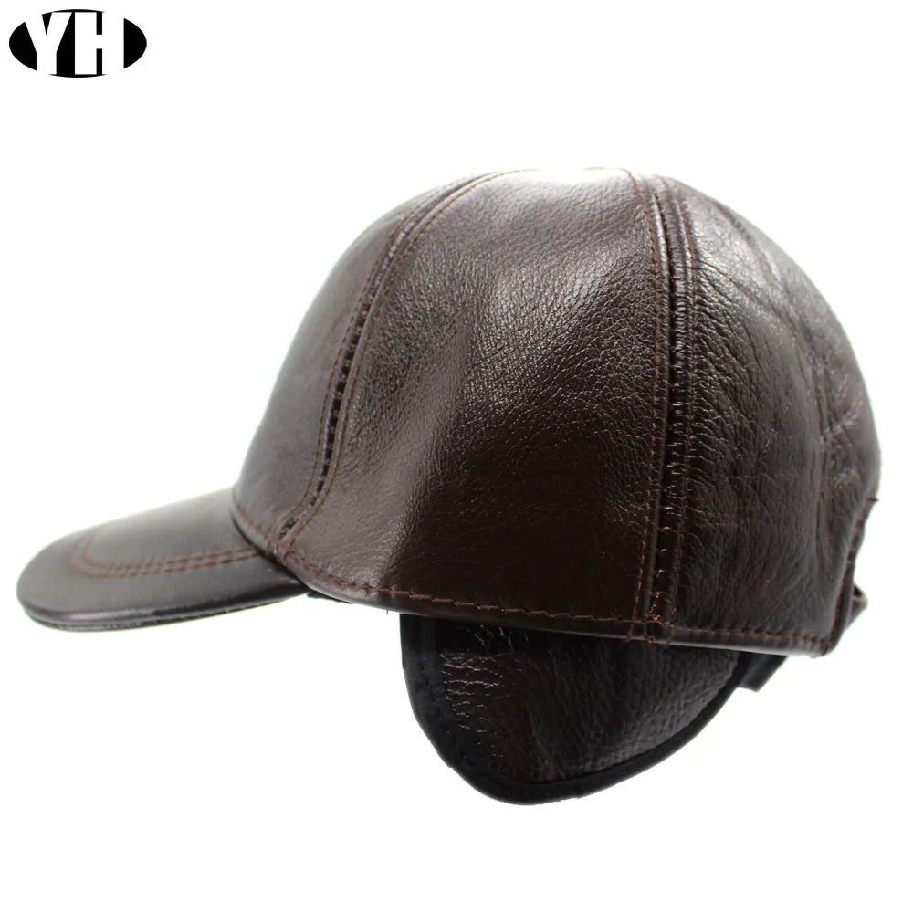 Новинка 2018 классическая мужская кепка винтажная армейская шапка из натуральной