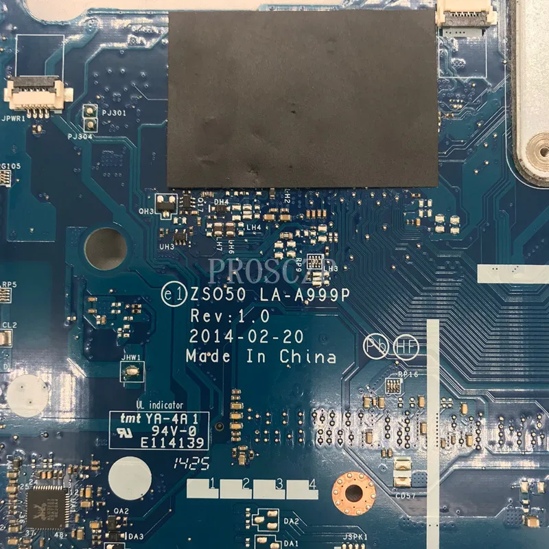 Бесплатная доставка для 250 G3 материнская плата ноутбука 761537 001 601 ZS050 LA A999P с SR0N9 I3