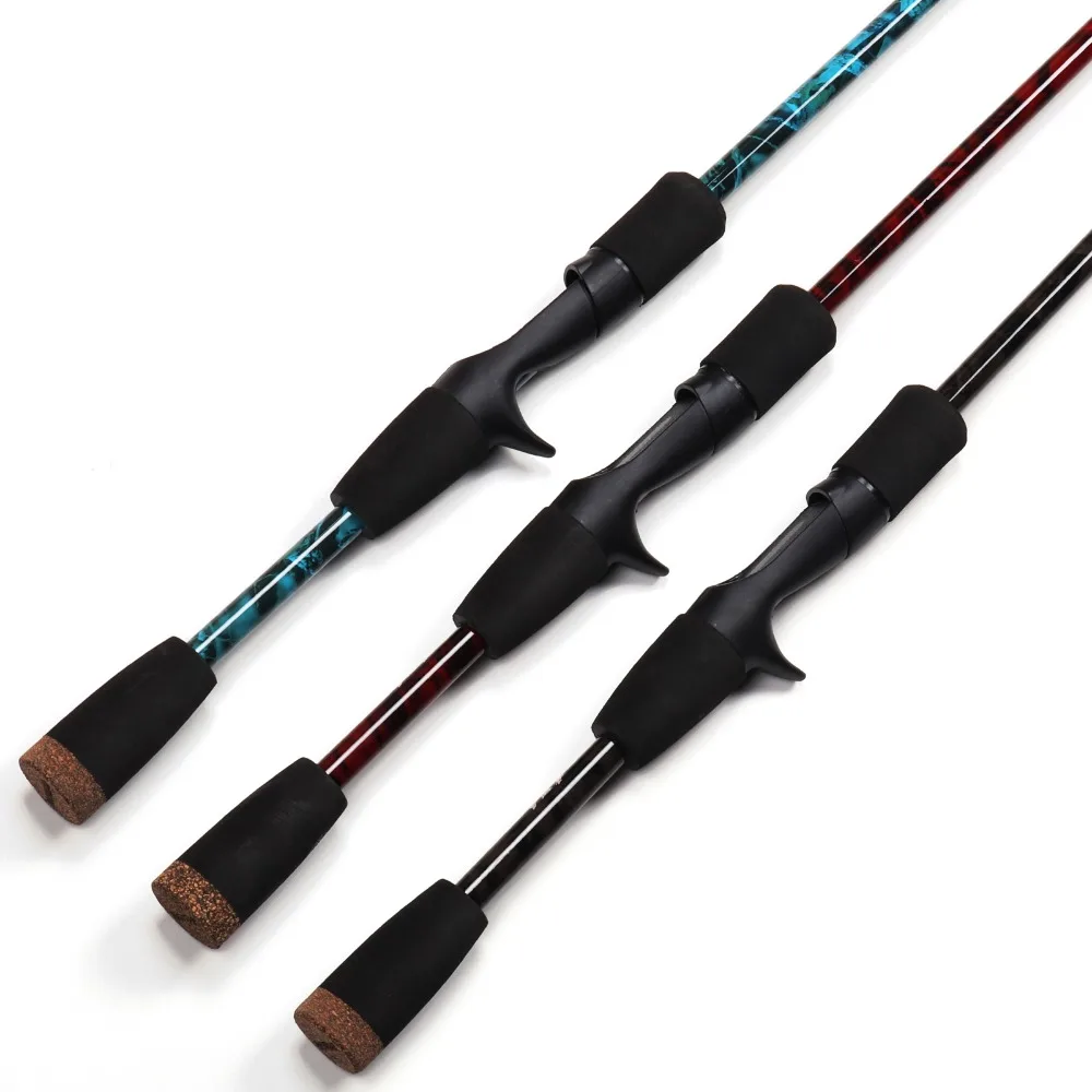 Спиннинг/Литье удочка синий красный серый камуфляж спиннинг Литье леска Вес: 6 14LB