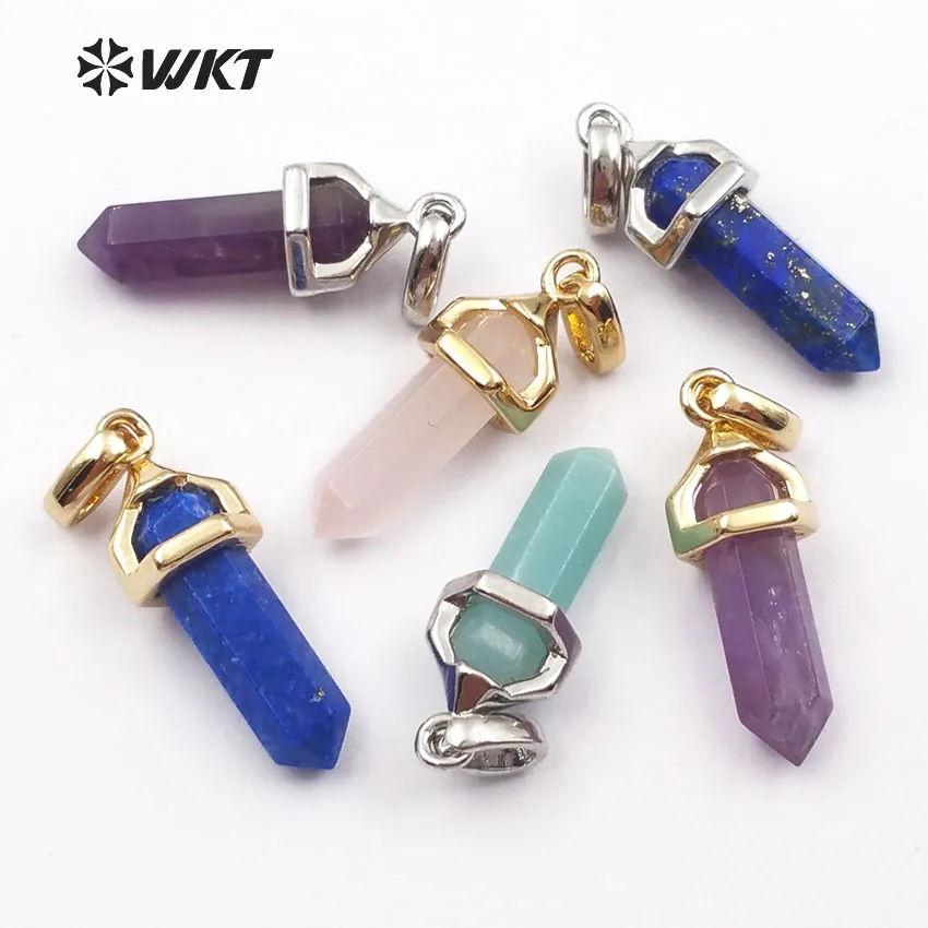 WT-P1387 Винтажный дизайн кубообразная форма разноцветный натуральный камень