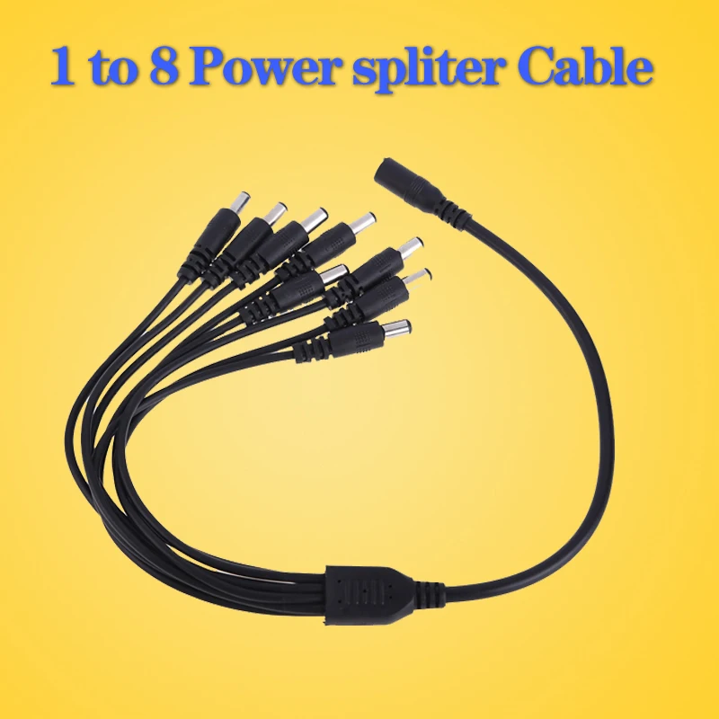 Бесплатная доставка фотоадаптер для системы безопасности от 1 до 8|cable for|cable cctvcable