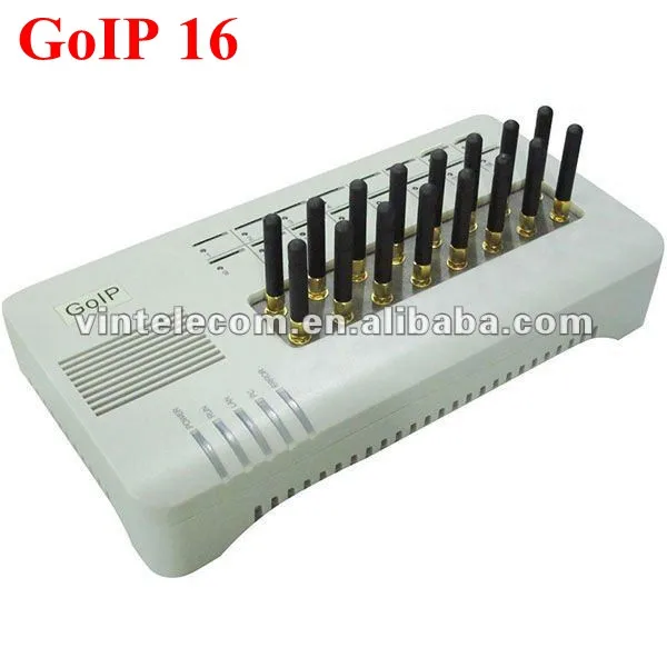 

16 Port SIM Channel VoIP GSM Gateway / SIP Device GOIP16 Network Gateway/Router for IP PBX or Call Center Application