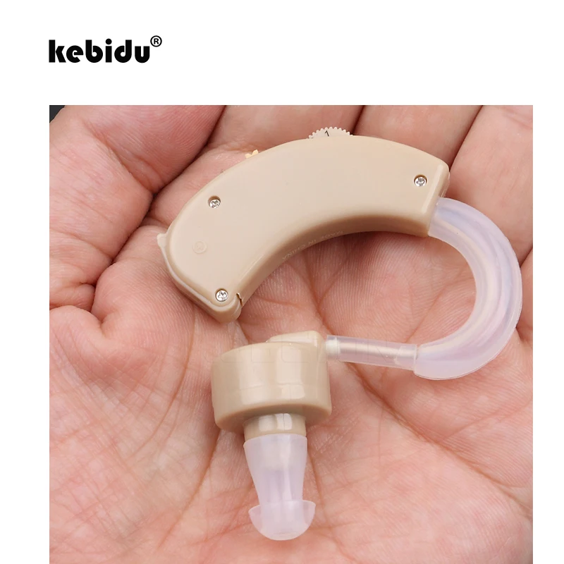 Высококачественный слуховой аппарат kebidu регулируемый усилитель звука для