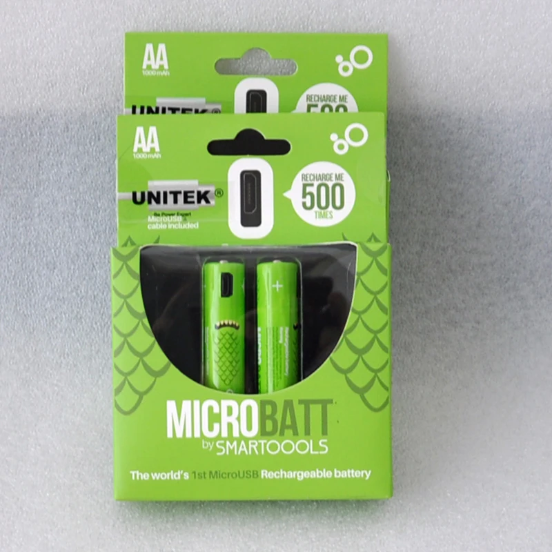 2-4 ⑤ упак. 1 2 V AA Аккумуляторная батарея 1000mAh 2A USB Ni-MH nimh никель-кадмиевый