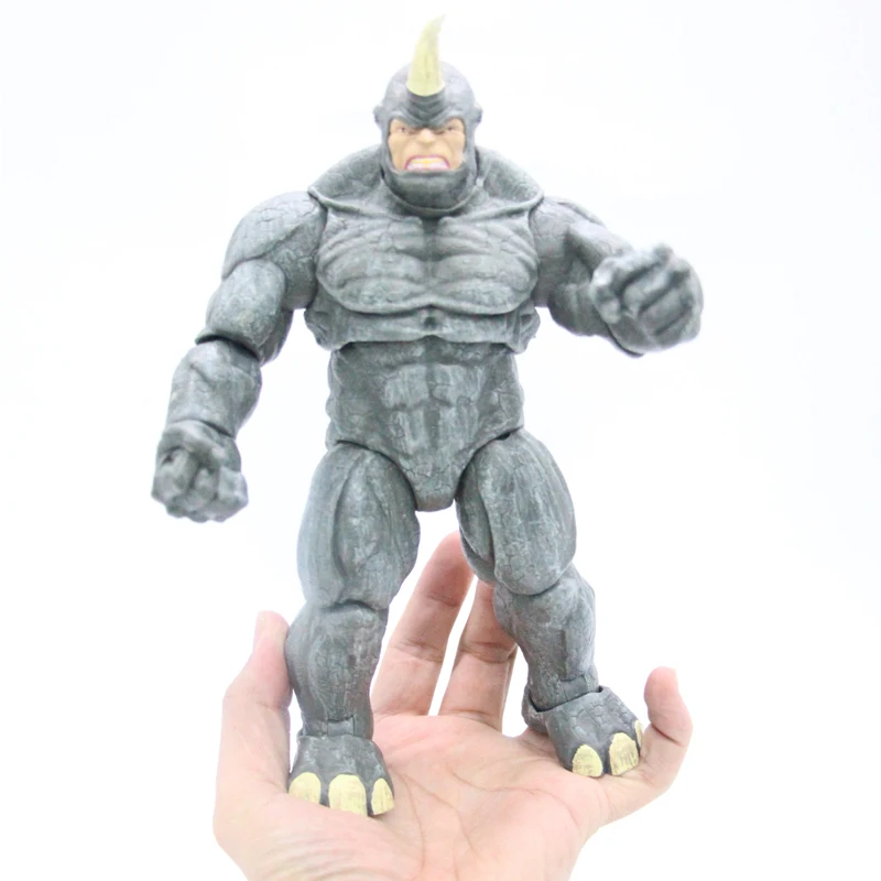 Marvel Reverse Character Rhino Joints подвижная ПВХ фигурка модель игрушки в фильме Spdierman 22