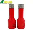 SHDIATOOL 2 шт. M14 нить диаметром 14 мм ВАКУУМНОЙ ПАЙКИ Diamond бурения коронки с сухим бурения биты Отверстие Увидел Diamond сверло