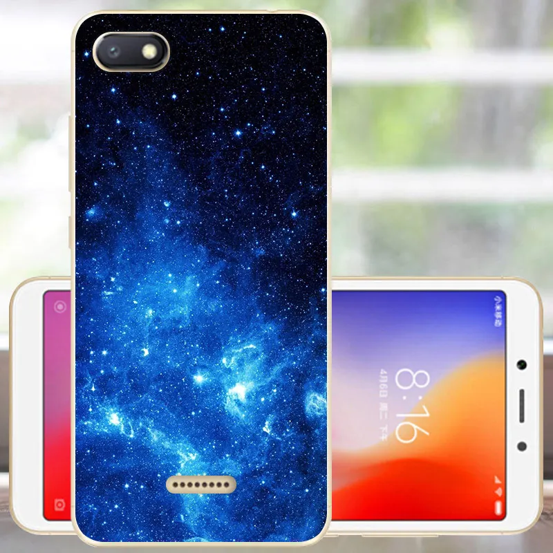 Чехол для Fanatu Xiaomi Redmi 6A, силиконовый чехол для Redmi 6A, мягкий ТПУ чехол-бампер для Redmi 6 A 6A, задняя крышка - Цвет: LXY