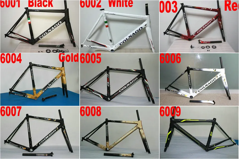 Colnago C60 T1100 труба из углеродистого волокна 3K шоссейный углеродный руль для велосипеда комплект велосипедных рам подходит Di2 и механическая дорожный указано 46/48/50/52/54/56 см рамки
