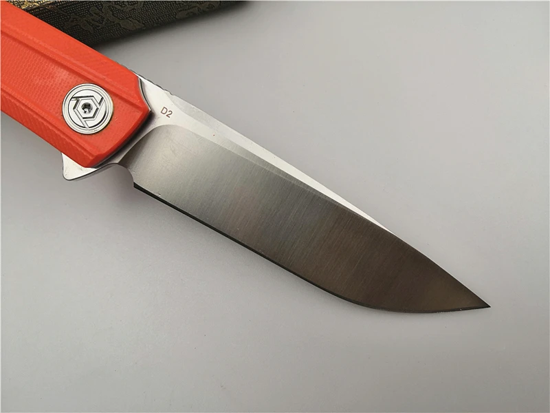 Бренд CH 3002-G10 складной нож D2 лезвие G10 ручка карманный EDC шариковый подшипник Утилита открытый кемпинг тактический нож ручной инструмент