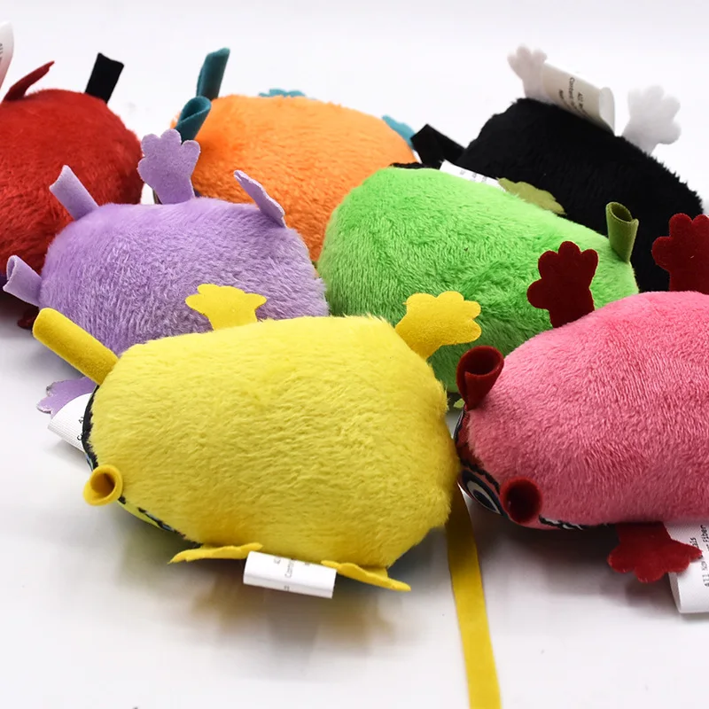 Пэт уникальный Разноцветные fat cat игрушка Мышь котенок Игрушечные лошадки звук