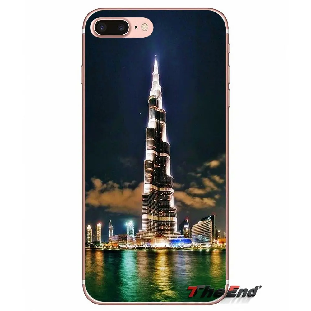Burj Khalifa Tower building Дубай чехол для Huawei G7 G8 Ascend P7 P8 P9 Lite Honor 4C 5X 5C 6X Mate 7 8 9 Y3 Y5 Y6 II Pro |