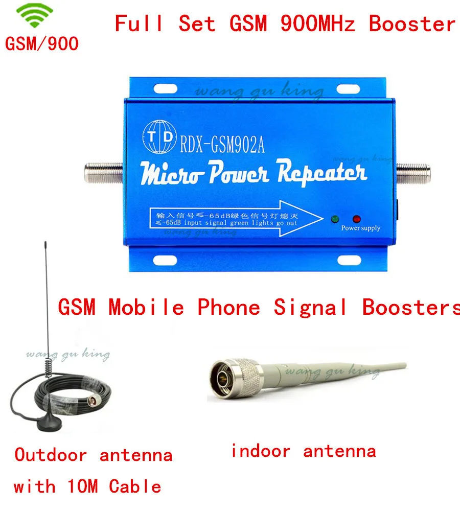 Полный набор LCD семейный GSM 2G 900MHz 900 мини сотовый телефон усилитель сигнала