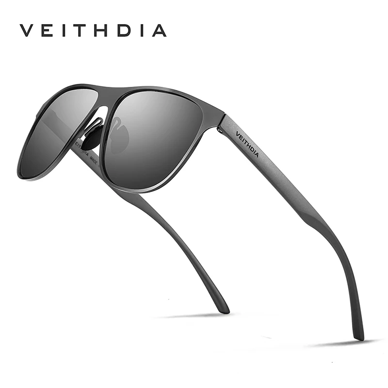 Новинка, бренд VEITHDIA, унисекс, нержавеющая сталь, солнцезащитные очки, поляризационные очки, аксессуары, мужские солнцезащитные очки для мужчин/женщин, gafas VT3920