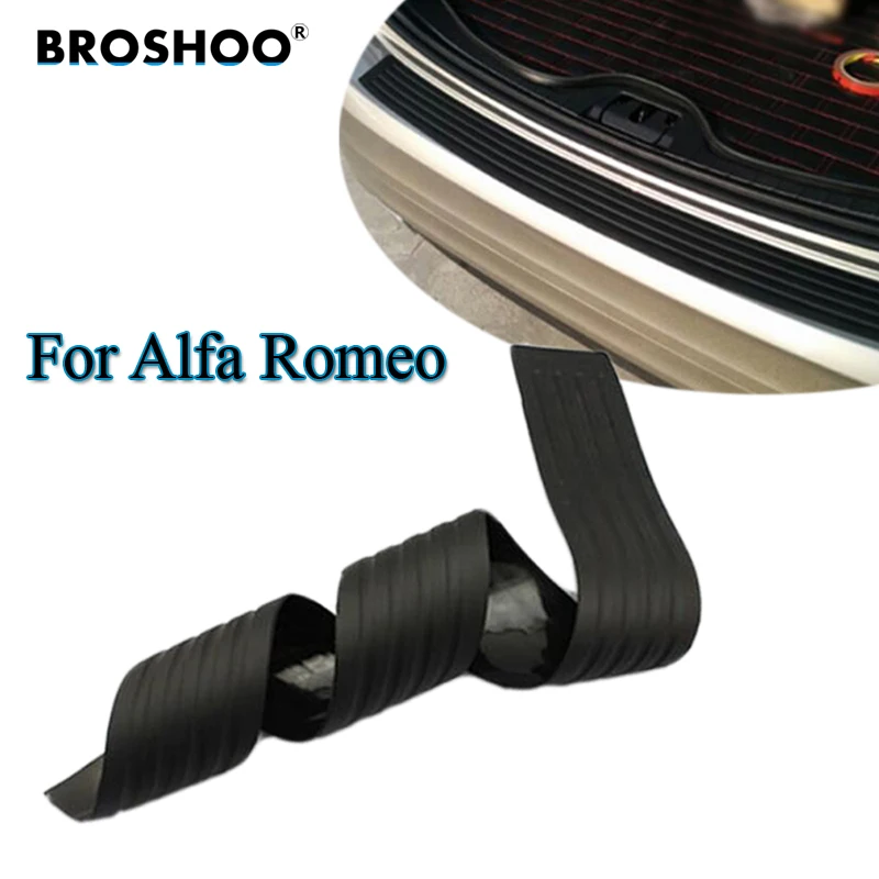 BROSHOO автомобильный Стайлинг резиновый задний бампер протектор багажника отделка