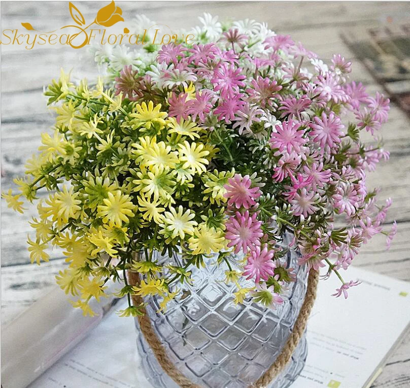 Искусственные цветы для украшения дома и офивечерние | Дом сад