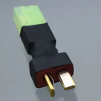 Разъем без проводов: адаптер Mini Tamiya Female to Male T Plug (Deans Style)|Соединители| |