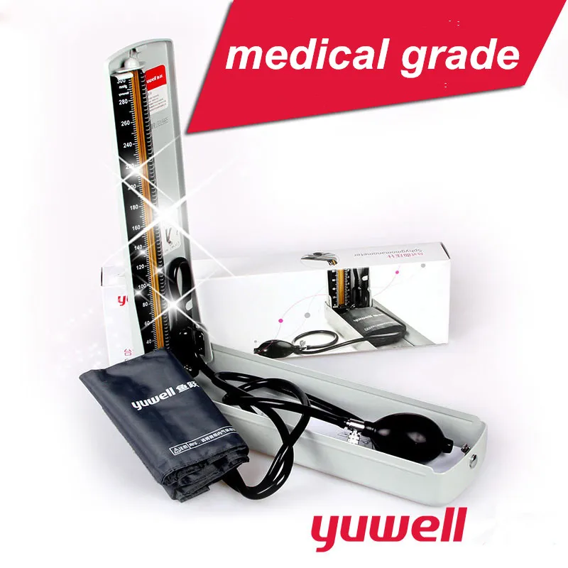 Измеритель Артериального Давления yuwell mercury Сфигмоманометр ручные мониторы артериального давления ручной измеритель артериального давления CE FDA