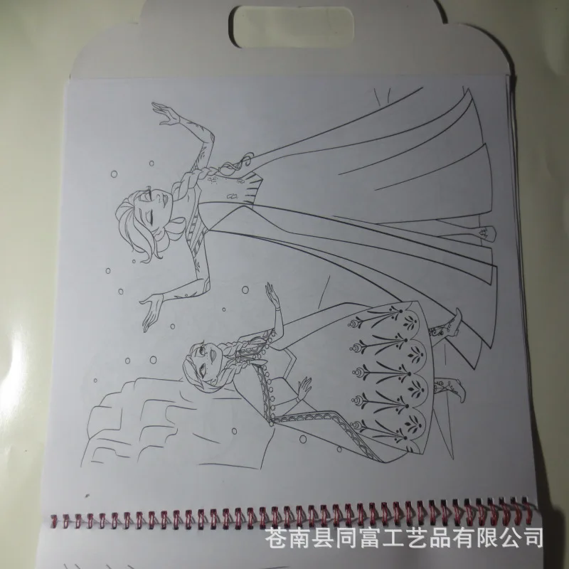 2 шт./компл. Disney новый стиль Замороженные Анна Эльза принцессы Стикеры с рисунками