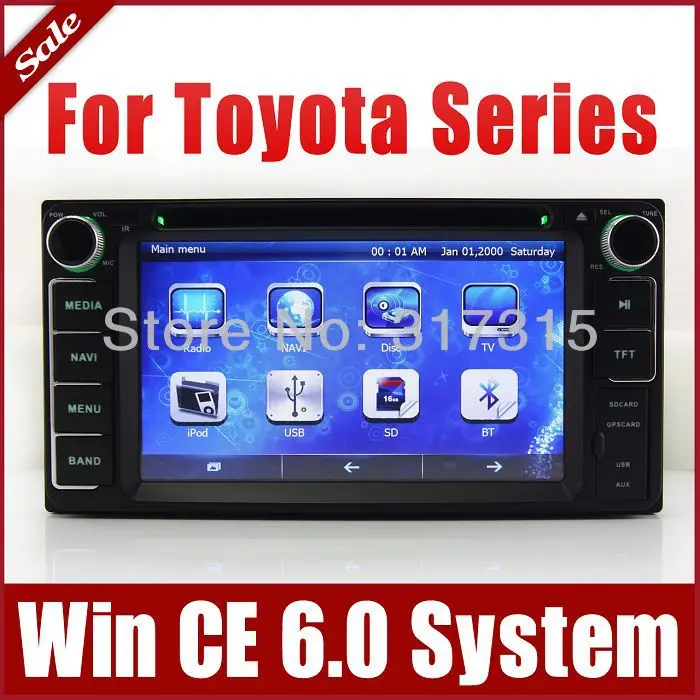 Головное устройство автомобильный DVD плеер для Toyota Camry бренд Land Cruiser Hilux Hiace с GPS