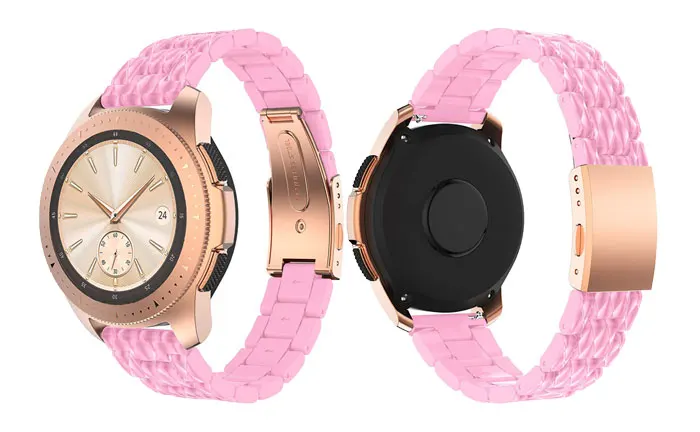 20 мм ремешок для samsung galaxy watch active 42 мм S2 классический amazfit bip браслет из смолы Ticwatch E/2 huawei часы 2 ремень