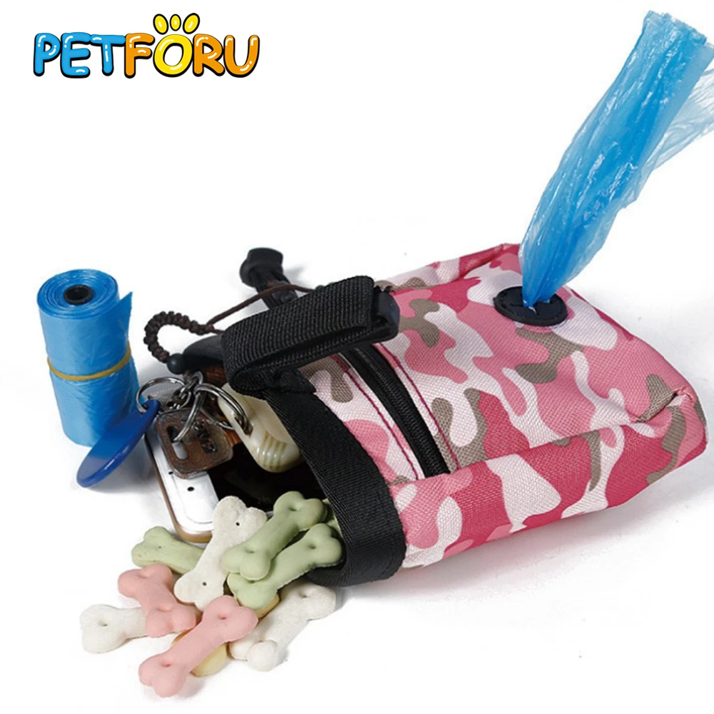 Прочный Рюкзак для собак Petforu водонепроницаемая сумка закуски поясная домашних