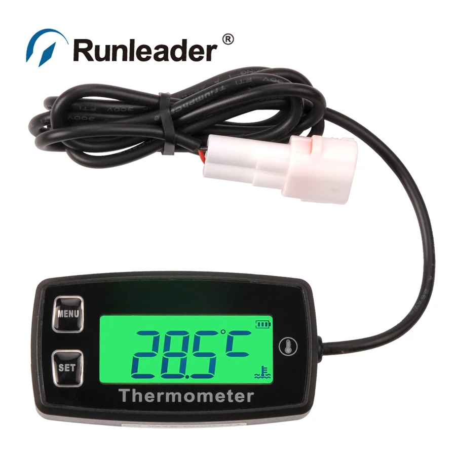 Температура по Цельсию термометр с датчиком температуры дисплей подсветкой для